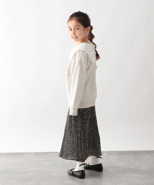 GLOBAL WORK（グローバルワーク）の「【キッズ】ワッシャープリーツスカート/215346（スカート・キッズ・ブラック/ベージュ/ライトパープル・110cm/100cm/120cm/130cm/140cm/150cm/160cm）」の12枚目の写真