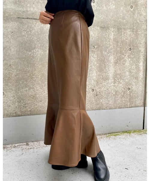 セール】フェイクレザーマーメイド／スカート（スカート）｜MLI'A
