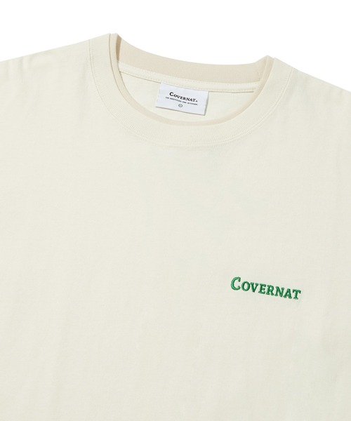 COVERNAT（カバーナット）の「【COVERNAT】LAYERED AUTHENTIC LOGO LONG SLEEVE / カバーナット レイヤード オーセンティック ロゴ ロングスリーブ Tシャツ（Tシャツ/カットソー・メンズ・ネイビー/ブラック/アイボリー・SMALL/X-LARGE/MEDIUM/LARGE）」の11枚目の写真
