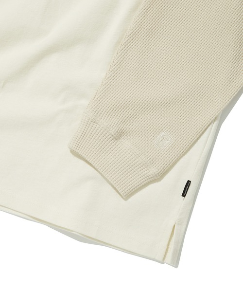 COVERNAT（カバーナット）の「【COVERNAT】LAYERED AUTHENTIC LOGO LONG SLEEVE / カバーナット レイヤード オーセンティック ロゴ ロングスリーブ Tシャツ（Tシャツ/カットソー・メンズ・ネイビー/ブラック/アイボリー・SMALL/X-LARGE/MEDIUM/LARGE）」の12枚目の写真