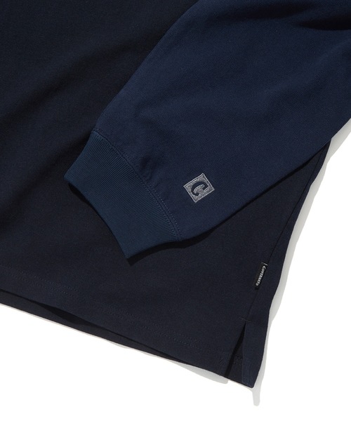 COVERNAT（カバーナット）の「【COVERNAT】LAYERED AUTHENTIC LOGO LONG SLEEVE / カバーナット レイヤード オーセンティック ロゴ ロングスリーブ Tシャツ（Tシャツ/カットソー・メンズ・ネイビー/ブラック/アイボリー・SMALL/X-LARGE/MEDIUM/LARGE）」の17枚目の写真