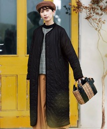 Sunny clouds | SUNNY CLOUDS 縦キルトのコート〈レディース〉(その他アウター)