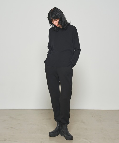 N.O.R.C by the line（ノークバイザライン）の「ウォッシャブルニットアップパンツ（その他パンツ・レディース・オフホワイト/サックスブルー/ブラック・L/M/XS/S）」の14枚目の写真