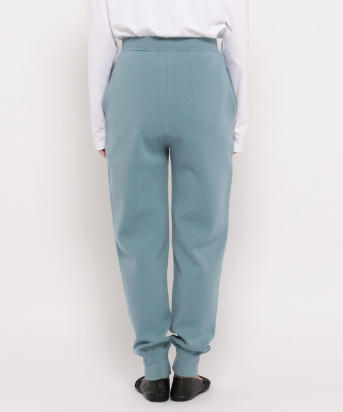 N.O.R.C by the line（ノークバイザライン）の「ウォッシャブルニットアップパンツ（その他パンツ・レディース・オフホワイト/サックスブルー/ブラック・L/M/XS/S）」の6枚目の写真