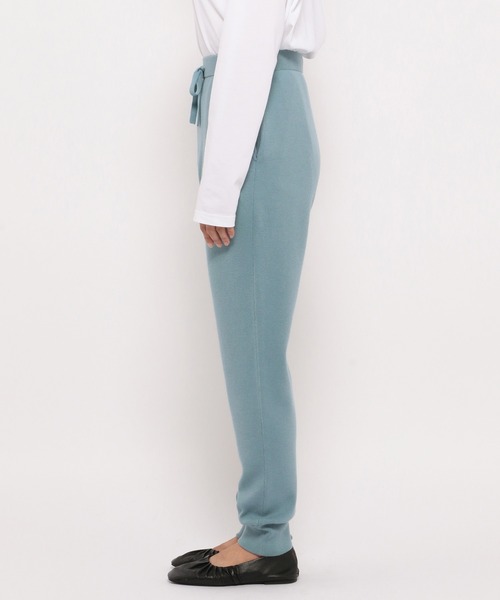 N.O.R.C by the line（ノークバイザライン）の「ウォッシャブルニットアップパンツ（その他パンツ・レディース・オフホワイト/サックスブルー/ブラック・L/M/XS/S）」の8枚目の写真