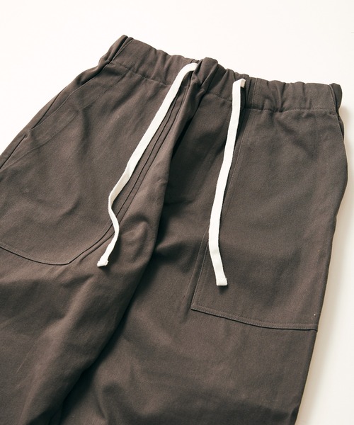 JOURNAL STANDARD relume(ジャーナルスタンダード レリューム)の「◆【HOUSE HOLD / ハウスホールド】ワイドベイカーパンツ/ワークパンツ(チノパンツ・メンズ・ベージュ/ブラック/カーキ・2/3/4/1)」の1枚目の写真