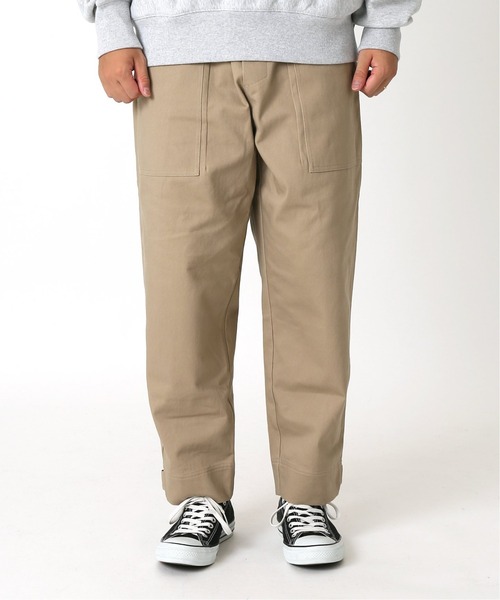 JOURNAL STANDARD relume(ジャーナルスタンダード レリューム)の「◆【HOUSE HOLD / ハウスホールド】ワイドベイカーパンツ/ワークパンツ(チノパンツ・メンズ・ベージュ/ブラック/カーキ・2/3/4/1)」の9枚目の写真