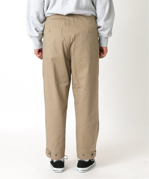 JOURNAL STANDARD relume(ジャーナルスタンダード レリューム)の「◆【HOUSE HOLD / ハウスホールド】ワイドベイカーパンツ/ワークパンツ(チノパンツ・メンズ・ベージュ/ブラック/カーキ・2/3/4/1)」の12枚目の写真