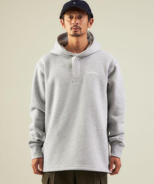 green label relaxing by 風早ゆうた（グリーンレーベルリラクシングバイカゼハヤユウタ）の「【WEB限定】＜KZ×green label relaxing＞フリース フーディー（スウェット・メンズ・グレー/ホワイト/ワインレッド・L/S/M）」の4枚目の写真