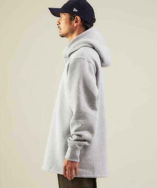 green label relaxing by 風早ゆうた（グリーンレーベルリラクシングバイカゼハヤユウタ）の「【WEB限定】＜KZ×green label relaxing＞フリース フーディー（スウェット・メンズ・ホワイト/グレー/ワインレッド・S/M/L）」の22枚目の写真