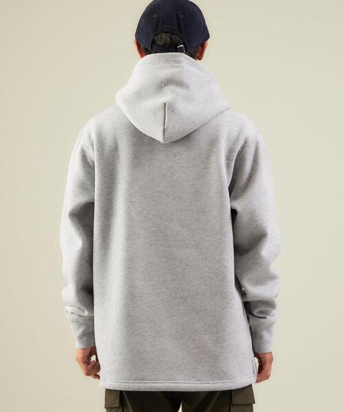 green label relaxing by 風早ゆうた（グリーンレーベルリラクシングバイカゼハヤユウタ）の「【WEB限定】＜KZ×green label relaxing＞フリース フーディー（スウェット・メンズ・ホワイト/グレー/ワインレッド・S/M/L）」の21枚目の写真