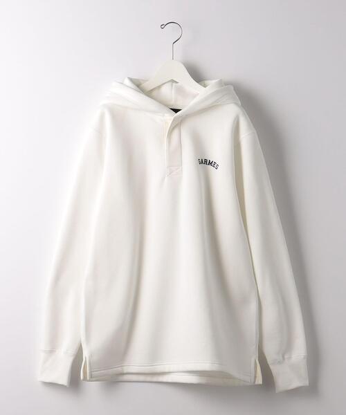 green label relaxing by 風早ゆうた（グリーンレーベルリラクシングバイカゼハヤユウタ）の「【WEB限定】＜KZ×green label relaxing＞フリース フーディー（スウェット・メンズ・ホワイト/グレー/ワインレッド・S/M/L）」の8枚目の写真