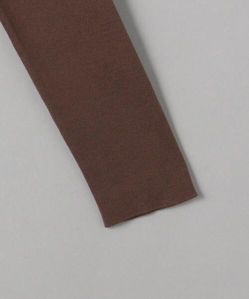 BEAUTY&YOUTH UNITED ARROWS（ビューティーアンドユースユナイテッドアローズ）の「BY コットンスムース タートルネックニット -ウォッシャブル-（ニット/セーター・レディース・ブラック/ダークブラウン/オフホワイト・FREE）」の15枚目の写真