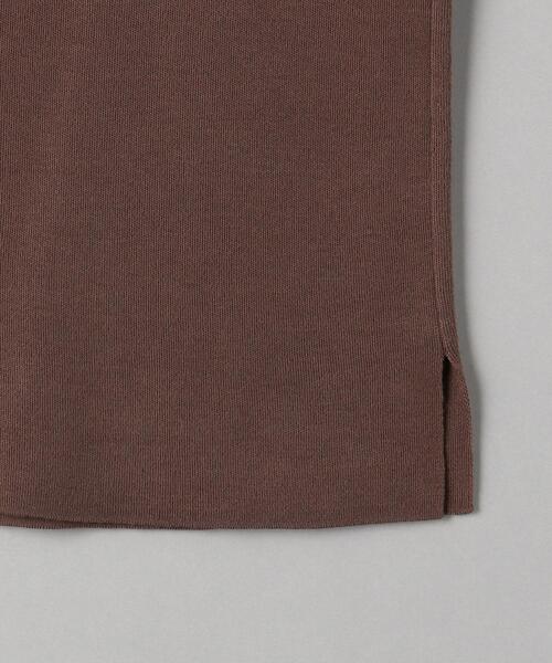 BEAUTY&YOUTH UNITED ARROWS（ビューティーアンドユースユナイテッドアローズ）の「BY コットンスムース タートルネックニット -ウォッシャブル-（ニット/セーター・レディース・ブラック/ダークブラウン/オフホワイト・FREE）」の14枚目の写真