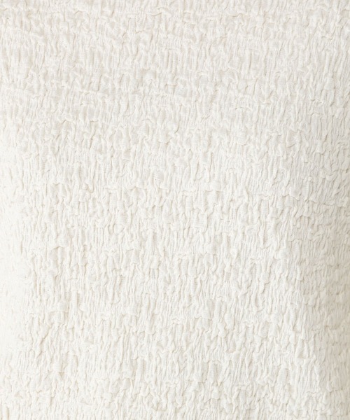 studio CLIP（スタディオクリップ）の「シャーリングプルオーバー（Tシャツ/カットソー・レディース・ブラウン系その他/オフホワイト/カーキ・MEDIUM/LARGE）」の10枚目の写真