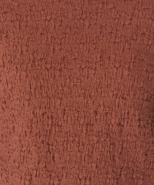 studio CLIP（スタディオクリップ）の「シャーリングプルオーバー（Tシャツ/カットソー・レディース・ブラウン系その他/オフホワイト/カーキ・MEDIUM/LARGE）」の17枚目の写真