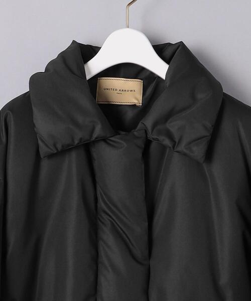 UNITED ARROWS（ユナイテッドアローズ）の「＜UNITED ARROWS＞P ダウンコート RPSP/G（ダウンジャケット/コート・レディース・ブラック/オフホワイト・38/36）」の6枚目の写真