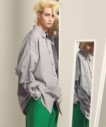 MAISON SPECIAL | 《ユニセックスアイテム》THOMAS MASON/トーマスメイソン プライムオーバーシャツ 【MAISON SPECIAL/メゾンスペシャル】(シャツ/ブラウス)