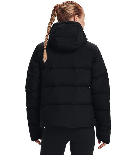 UNDER ARMOUR(アンダーアーマー)の「UAコールドギア インフラレッド ダウン ジャケット(トレーニング/レディース)(ダウンジャケット/コート・レディース・ブラック/ホワイト・XL/L/M/S)」の4枚目の写真