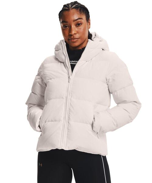 UNDER ARMOUR(アンダーアーマー)の「UAコールドギア インフラレッド ダウン ジャケット(トレーニング/レディース)(ダウンジャケット/コート・レディース・ブラック/ホワイト・XL/L/M/S)」の16枚目の写真