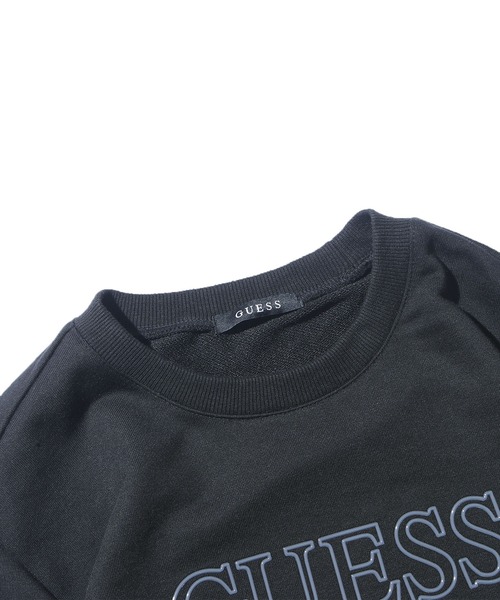 GUESS/ゲス MENS S L/SLV SWEATSHIRT クルーネックスウェット