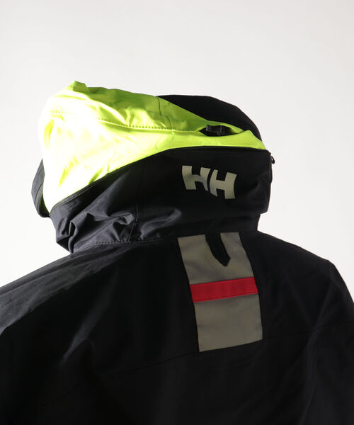 HELLY HANSEN（ヘリーハンセン）の「【HELLY HANSEN/ヘリーハンセン】Ocean Frey Jacket オーシャンフレイジャケット（ブルゾン・メンズ・ブラック/ライトグリーン・MEDIUM/LARGE）」の16枚目の写真