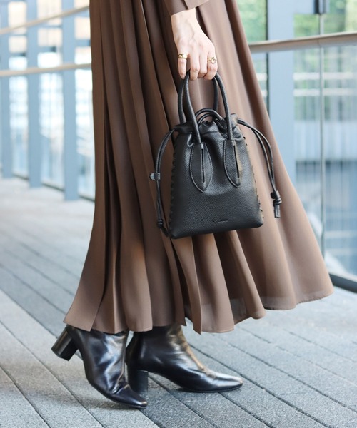 ADD CULUMN（アドカラム）の「【ADD CULUMN/アドカラム】FAKEFAKE LEATHERMINI BAG:ショルダーバッグ◆（ショルダーバッグ・レディース・ブラック/ベージュ/グリーン/ブラウン系その他・FREE）」の18枚目の写真