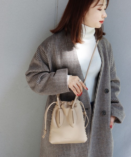 ADD CULUMN（アドカラム）の「【ADD CULUMN/アドカラム】FAKEFAKE LEATHERMINI BAG:ショルダーバッグ◆（ショルダーバッグ・レディース・ブラック/ベージュ/グリーン/ブラウン系その他・FREE）」の22枚目の写真