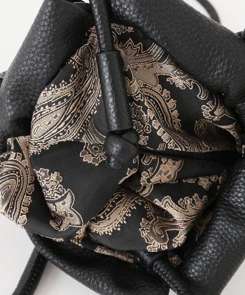 ADD CULUMN（アドカラム）の「【ADD CULUMN/アドカラム】FAKEFAKE LEATHERMINI BAG:ショルダーバッグ◆（ショルダーバッグ・レディース・ブラック/ベージュ/グリーン/ブラウン系その他・FREE）」の20枚目の写真