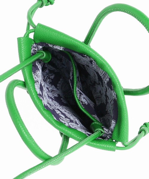 ADD CULUMN（アドカラム）の「【ADD CULUMN/アドカラム】FAKEFAKE LEATHERMINI BAG:ショルダーバッグ◆（ショルダーバッグ・レディース・ブラック/ベージュ/グリーン/ブラウン系その他・FREE）」の17枚目の写真