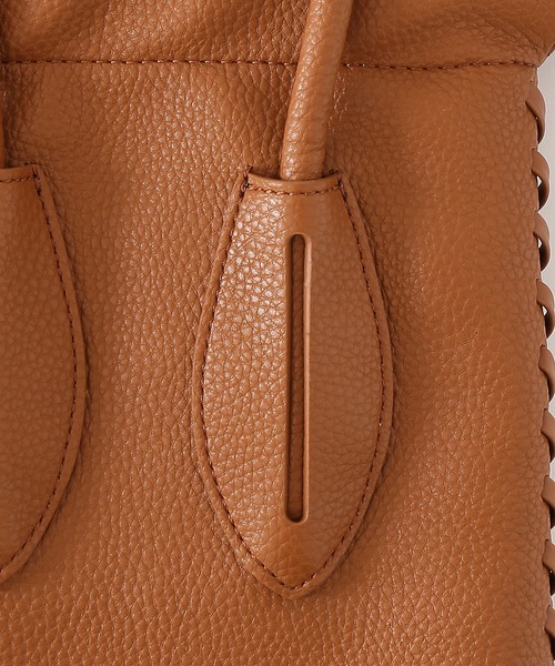 ADD CULUMN（アドカラム）の「【ADD CULUMN/アドカラム】FAKEFAKE LEATHERMINI BAG:ショルダーバッグ◆（ショルダーバッグ・レディース・ブラック/ベージュ/グリーン/ブラウン系その他・FREE）」の13枚目の写真