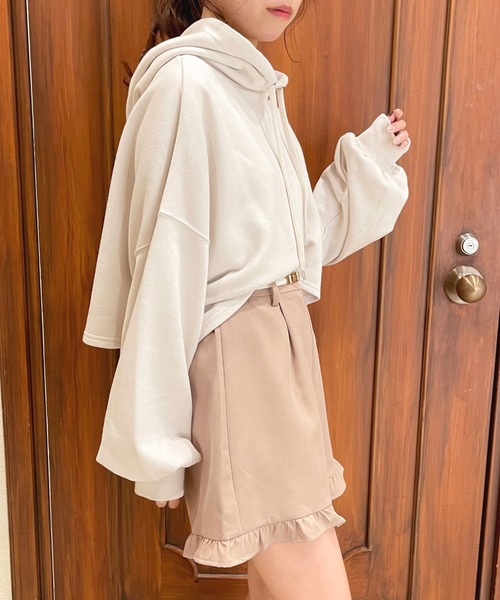 apres jour(アプレジュール)の「フリルショートパンツ【ZOZOTOWN限定アイテム】(その他パンツ・レディース・ピンクベージュ/モカ/ブラック/ブラウン系その他・フリー/X-LARGE)」の16枚目の写真