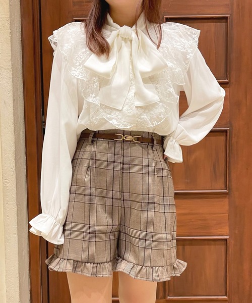 Na＋H フリルショートパンツ フリルショートパンツ【ZOZOTOWN限定アイテム】（その他パンツ