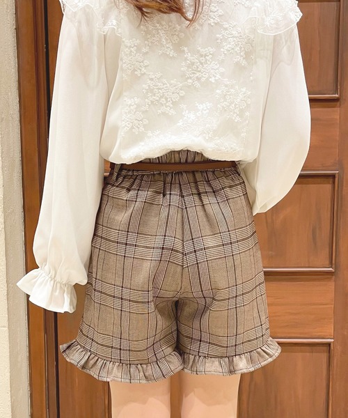 apres jour(アプレジュール)の「フリルショートパンツ【ZOZOTOWN限定アイテム】(その他パンツ・レディース・ピンクベージュ/モカ/ブラック/ブラウン系その他・フリー/X-LARGE)」の21枚目の写真