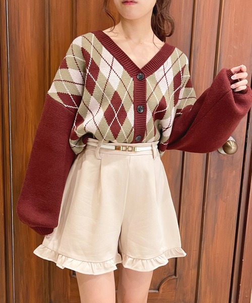 apres jour(アプレジュール)の「フリルショートパンツ【ZOZOTOWN限定アイテム】(その他パンツ・レディース・ピンクベージュ/モカ/ブラック/ブラウン系その他・フリー/X-LARGE)」の22枚目の写真