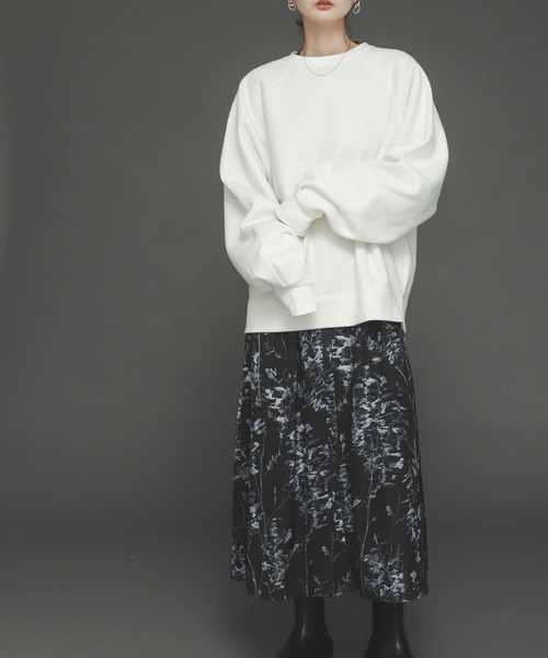 SENSE OF PLACE by URBAN RESEARCH（センスオブプレイスバイアーバンリサーチ）の「ウラキモウルーズスウェットシャツ（スウェット・レディース・ブルー/アイボリー/ブラック・ONE）」の2枚目の写真
