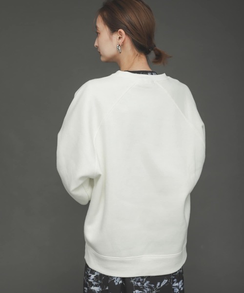 SENSE OF PLACE by URBAN RESEARCH（センスオブプレイスバイアーバンリサーチ）の「ウラキモウルーズスウェットシャツ（スウェット・レディース・ブルー/アイボリー/ブラック・ONE）」の7枚目の写真