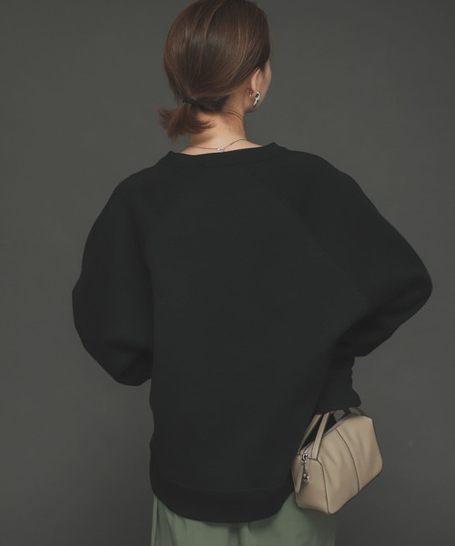 SENSE OF PLACE by URBAN RESEARCH（センスオブプレイスバイアーバンリサーチ）の「ウラキモウルーズスウェットシャツ（スウェット・レディース・ブルー/アイボリー/ブラック・ONE）」の18枚目の写真