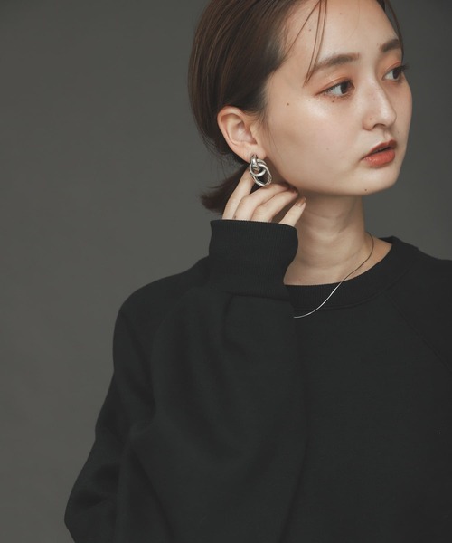 SENSE OF PLACE by URBAN RESEARCH（センスオブプレイスバイアーバンリサーチ）の「ウラキモウルーズスウェットシャツ（スウェット・レディース・ブルー/アイボリー/ブラック・ONE）」の21枚目の写真