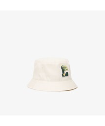 LACOSTE | ビッグLワッペンバケットハット(ハット)