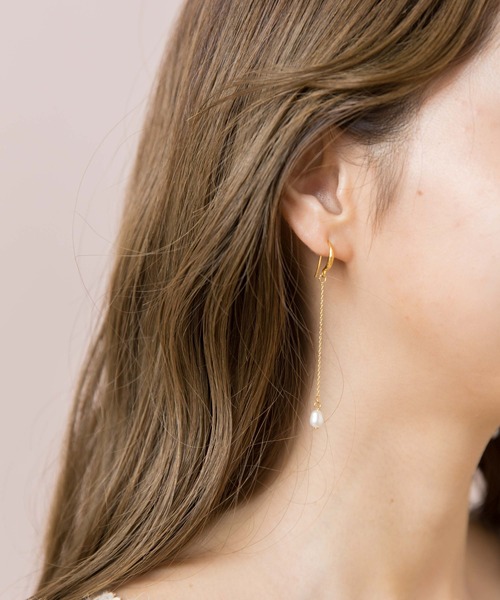 flower（フラワー）の「スウィングシーピアス（ピアス（片耳用）・レディース・ゴールド・FREE）」の2枚目の写真