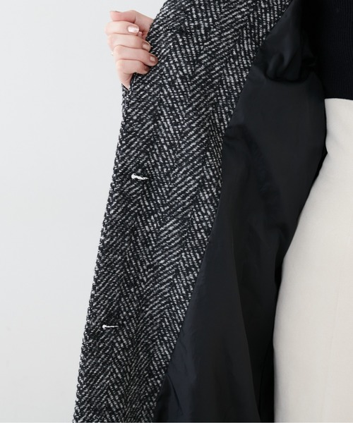 natural couture(ナチュラルクチュール)の「羽織るだけでトレンド顔!ケープ付きステンカラーコート(ステンカラーコート・レディース・その他1/ミント/アイボリー/グレー/ブラック・FREE)」の15枚目の写真