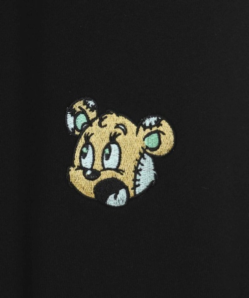 Candy Stripper（キャンディストリッパー）の「CANDY PATCHED BORDER HOODIE（パーカー・レディース・ブラック/ブラウン/グリーン・2）」の13枚目の写真