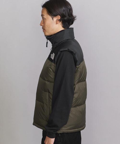 THE NORTH FACE（ザノースフェイス）の「＜THE NORTH FACE（ザノースフェイス）＞ NUPTSE VEST/ダウンベスト（ダウンベスト・メンズ・ブラック/オリーブ・L/M/XL）」の4枚目の写真