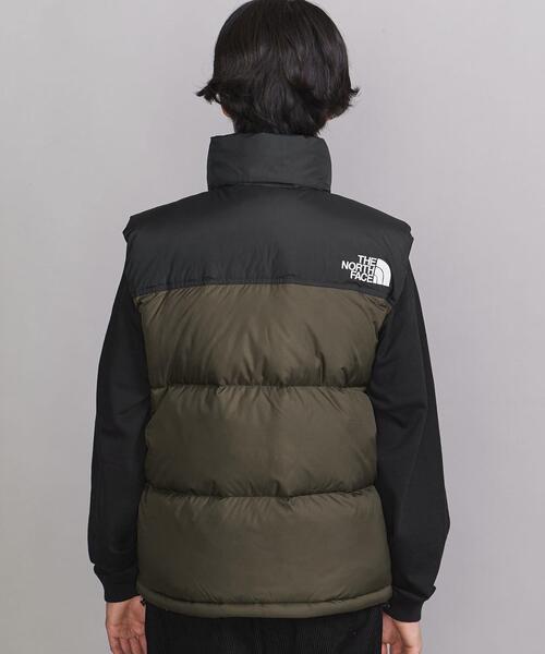 THE NORTH FACE（ザノースフェイス）の「＜THE NORTH FACE（ザノースフェイス）＞ NUPTSE VEST/ダウンベスト（ダウンベスト・メンズ・ブラック/オリーブ・L/M/XL）」の5枚目の写真