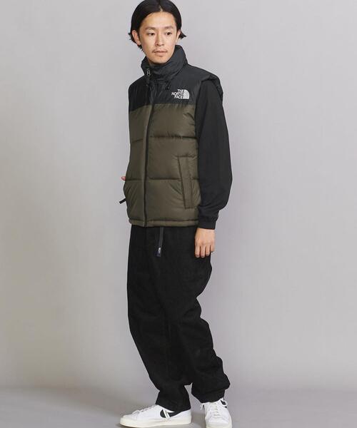 THE NORTH FACE（ザノースフェイス）の「＜THE NORTH FACE（ザノースフェイス）＞ NUPTSE VEST/ダウンベスト（ダウンベスト・メンズ・ブラック/オリーブ・L/M/XL）」の21枚目の写真