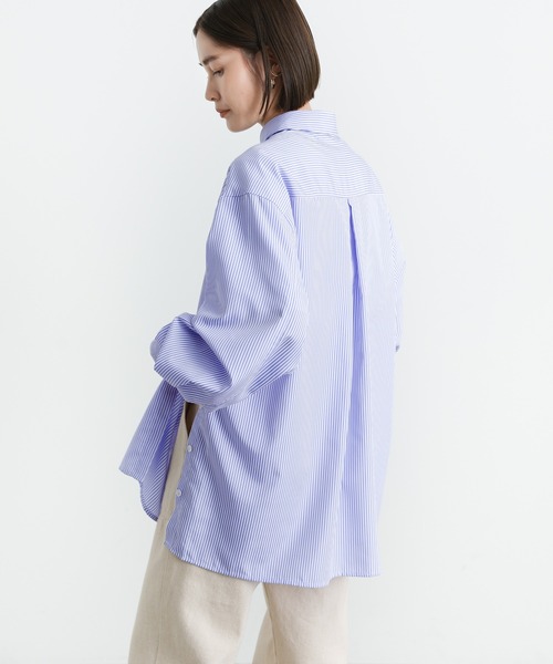 ⭐︎cocoさま専用⭐︎ストライプオーバーサイズシャツ ⭐︎cocoさま専用⭐︎ストライプオーバーサイズシャツ ZOZO限定