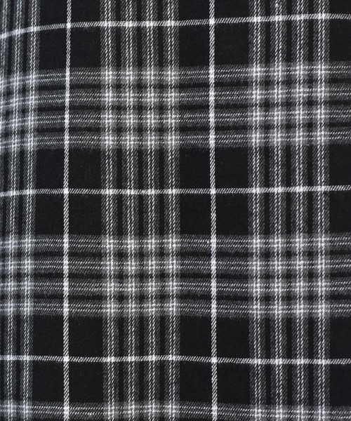 RETRO GIRL（レトロガール）の「チェック柄裾ティアードスカート（スカート・レディース・ブラック系その他/ブルー系その他/ブラウン系その他/イエロー系その他・FREE）」の6枚目の写真