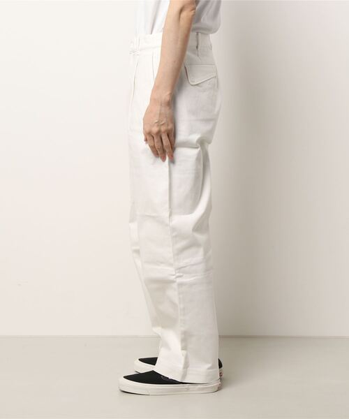 SURREAL（シュルリアル）の「【SURREAL/シュルリアル】Sawyer_Summer Corduroy Wide Work Pants（その他パンツ・メンズ・ネイビー/ブラウン/ナチュラル・32inch/30inch/34inch）」の5枚目の写真