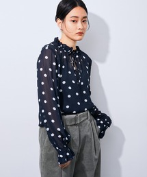 GANNI | 【GANNI】Printed Georgette Blouse(シャツ/ブラウス)